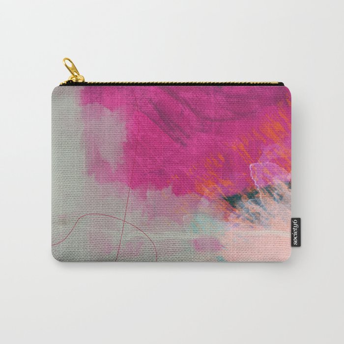 new abstract 1 Carry All Pouch Gallery Image 1