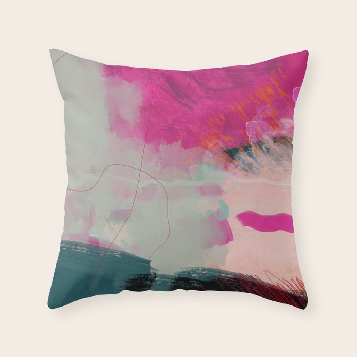new abstract 1 Throw Pillow Gallery Image 6