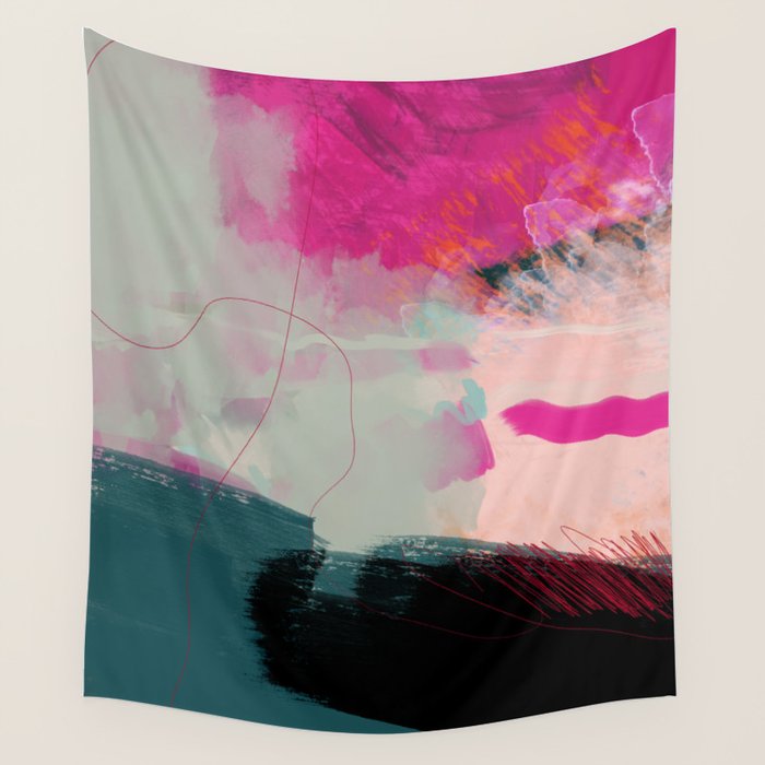 new abstract 1 Wall Tapestry Gallery Image 1