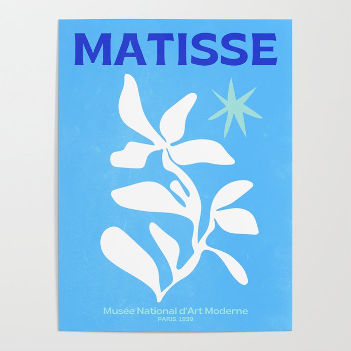 Santorini: Matisse Travel Colour Series 02 Poster Gallery Image 1