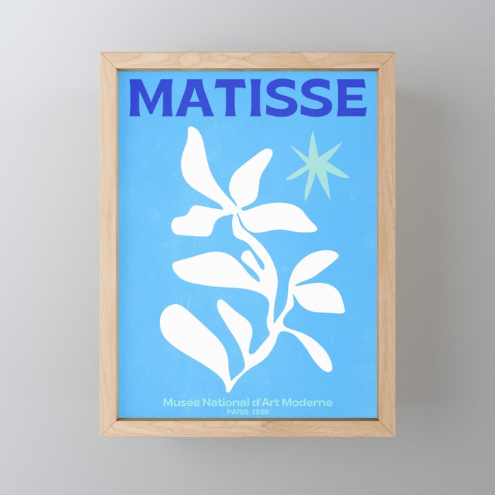 Santorini: Matisse Travel Colour Series 02 Mini Art Print Gallery Image 1