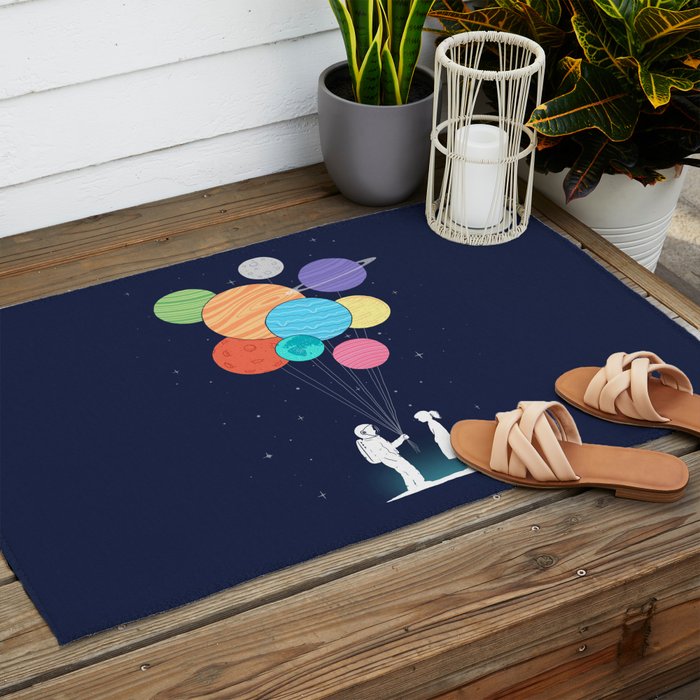 You are my universe Outdoor Rug Gallery Image 2