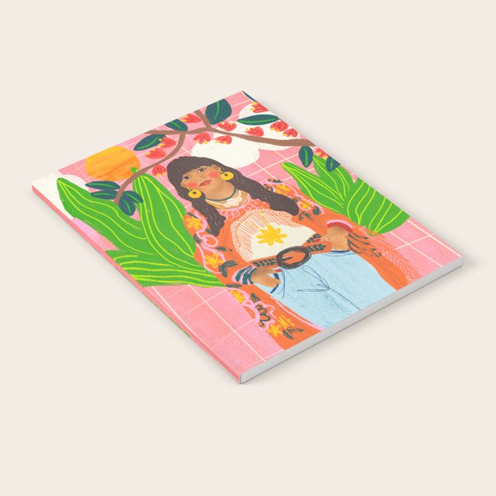 Hippie Girl Notebook Gallery Image 1