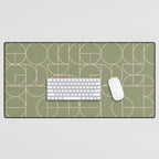 Deco Geometric 08D Desk Mat Gallery Image 1