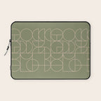 Deco Geometric 08D Laptop Sleeve Gallery Image 1