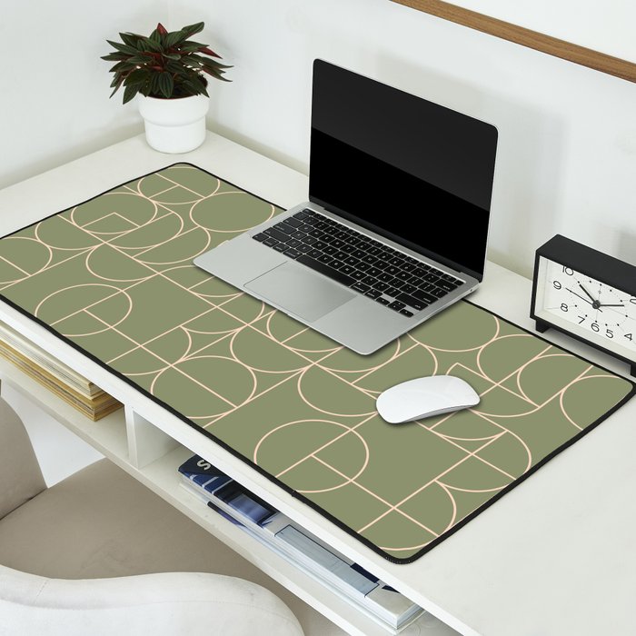 Deco Geometric 08D Desk Mat Gallery Image 2