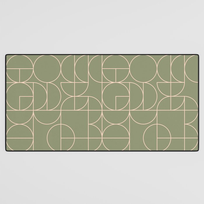 Deco Geometric 08D Desk Mat Gallery Image 3