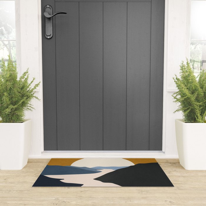 Abstract Art / Landscape 5 Welcome Mat Gallery Image 3