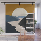 Abstract Art / Landscape 5 Wall Mural Gallery Image 1