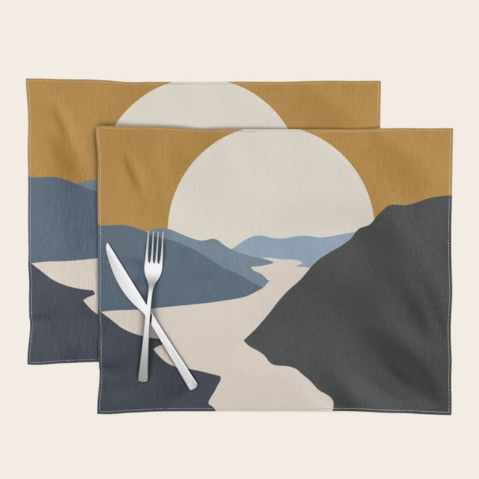 Abstract Art / Landscape 5 Placemat Gallery Image 1