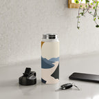 Abstract Art / Landscape 5 Water Bottle Gallery Image 4