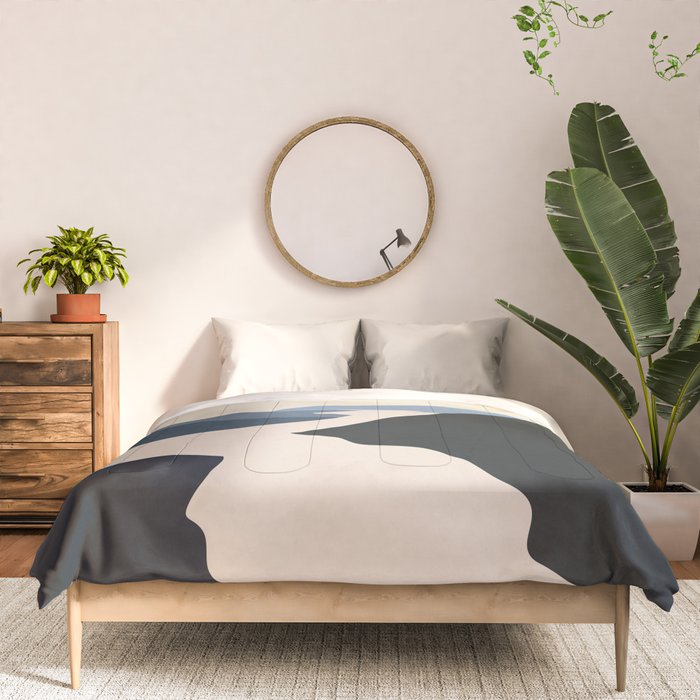Abstract Art / Landscape 5 Comforter Gallery Image 3
