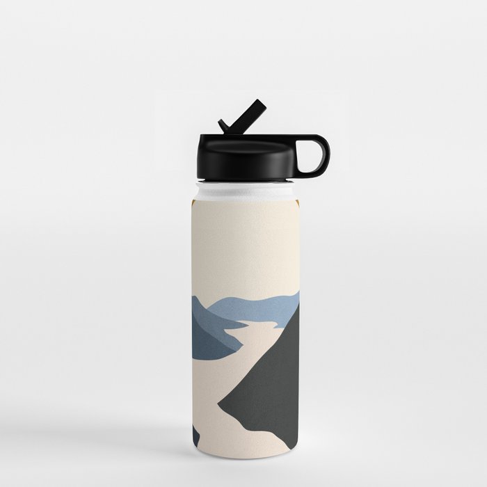 Abstract Art / Landscape 5 Water Bottle Gallery Image 1
