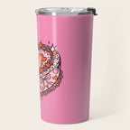 Mrs. and Mrs. Cake Travel Mug Gallery Image 2