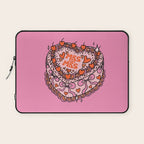 Mrs. and Mrs. Cake Laptop Sleeve Gallery Image 1