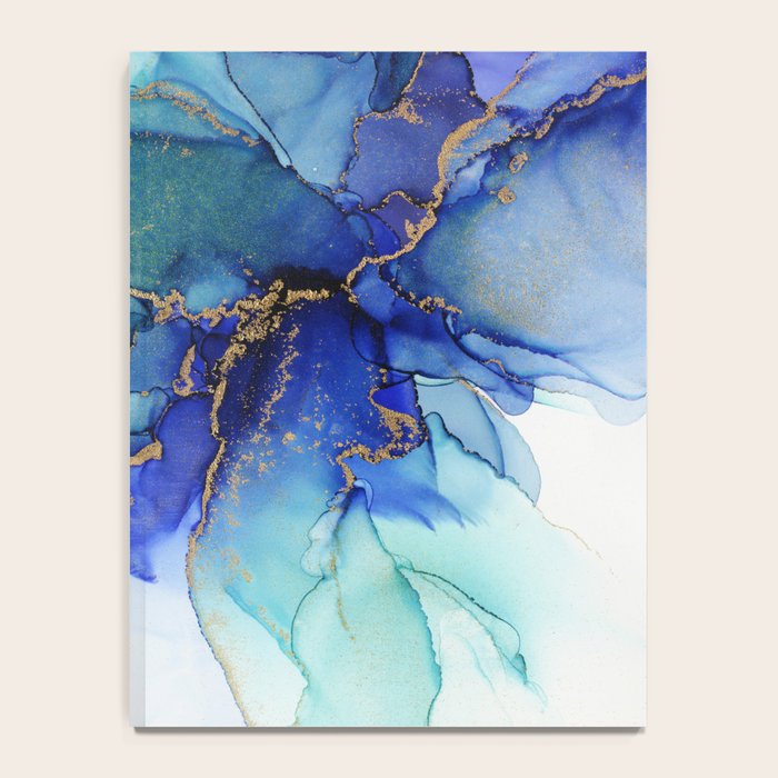 Electric Waves Violet Turquoise - Part 2 Notebook Gallery Image 4