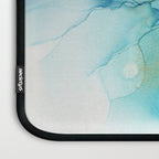 Electric Waves Violet Turquoise - Part 2 Laptop Sleeve Gallery Image 3