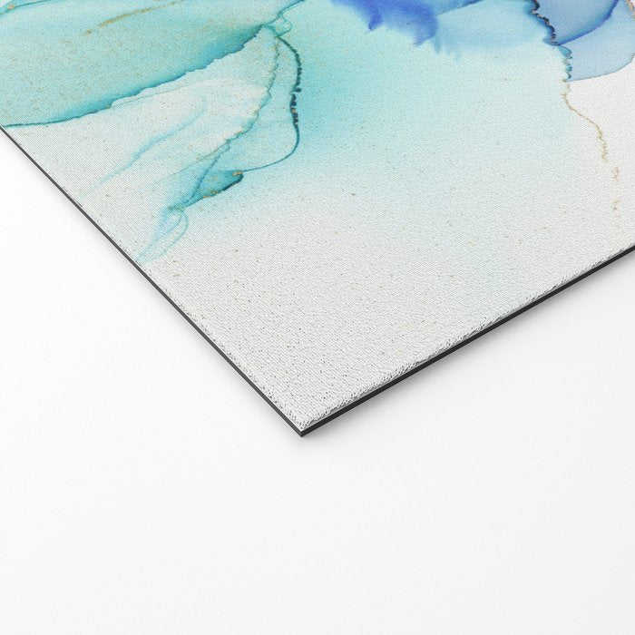 Electric Waves Violet Turquoise - Part 2 Welcome Mat Gallery Image 2