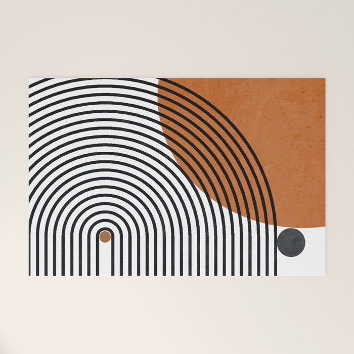 Modern Mid Century Welcome Mat Gallery Image 1