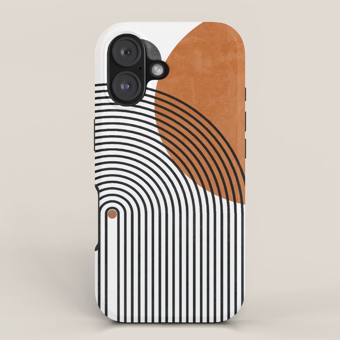 Modern Mid Century iPhone Case Gallery Image 1