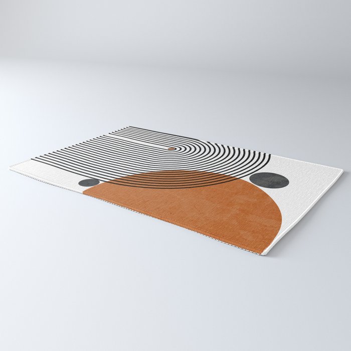 Modern Mid Century Rug Gallery Image 3
