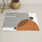 Modern Mid Century Rug Gallery Image 1