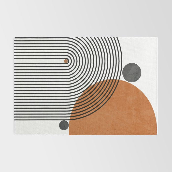 Modern Mid Century Rug Gallery Image 2