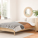 Modern Mid Century Duvet Cover Gallery Image 2
