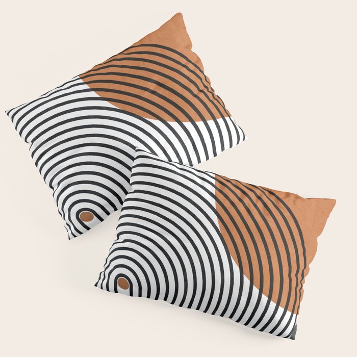 Modern Mid Century Pillow Sham Gallery Image 1