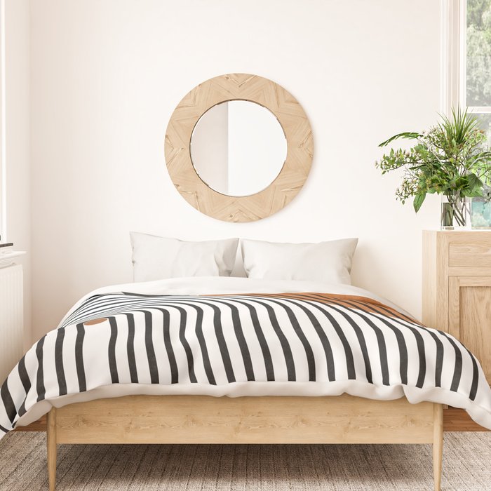 Modern Mid Century Duvet Cover Gallery Image 3