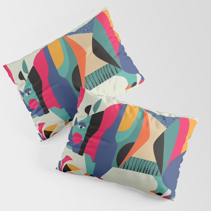 Rhino Pillow Sham Gallery Image 3