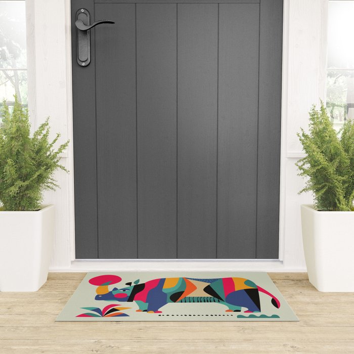 Rhino Welcome Mat Gallery Image 3