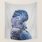 Black Cockatoo Wall Tapestry Gallery Image 4