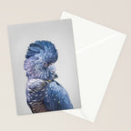 Black Cockatoo Stationery Card Gallery Image 2