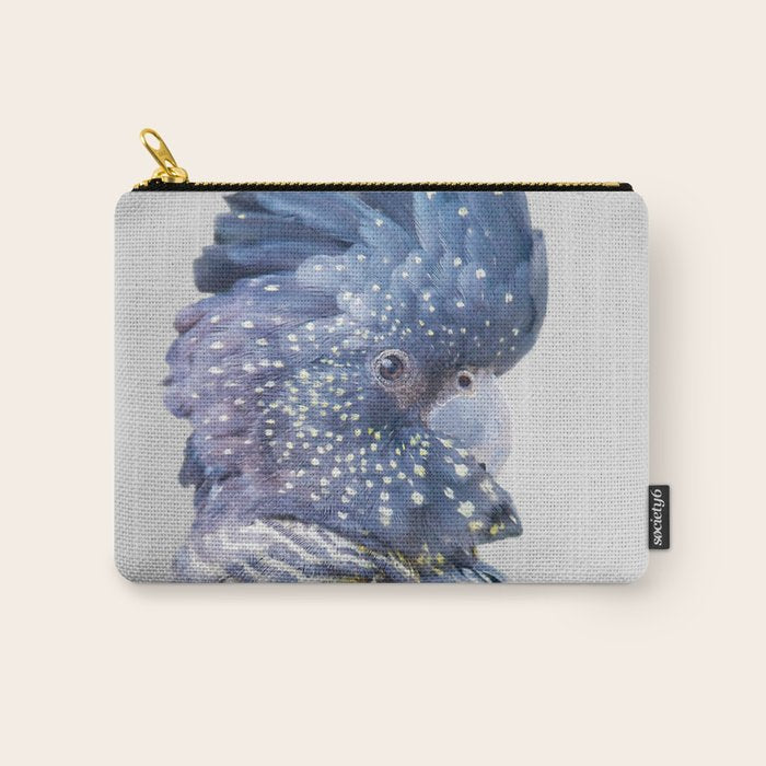 Black Cockatoo Carry All Pouch Gallery Image 1
