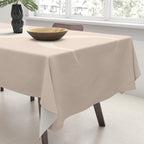 Moon Shapes Minimalism - Ethereal Light Tablecloth Gallery Image 3
