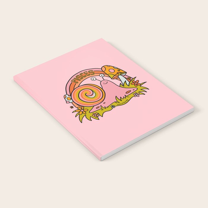 Pisces Snail Notebook Gallery Image 2
