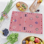 Lovely Pink Oriental Traditional Moroccan Handmade Printable Style  Cutting Board Gallery Image 2