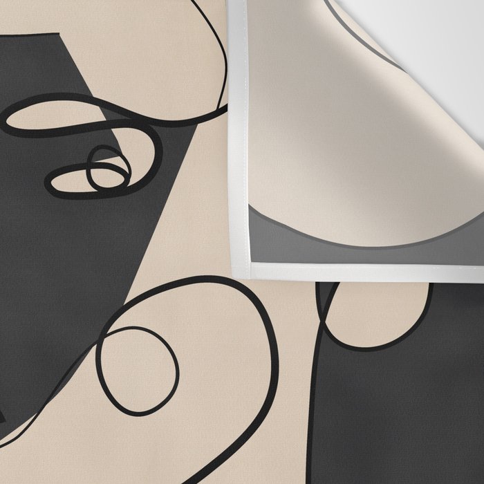Abstract Faces 15 Wall Tapestry Gallery Image 3