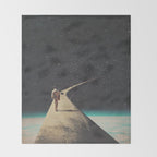We Chose This Road My Dear Throw Blanket Gallery Image 2