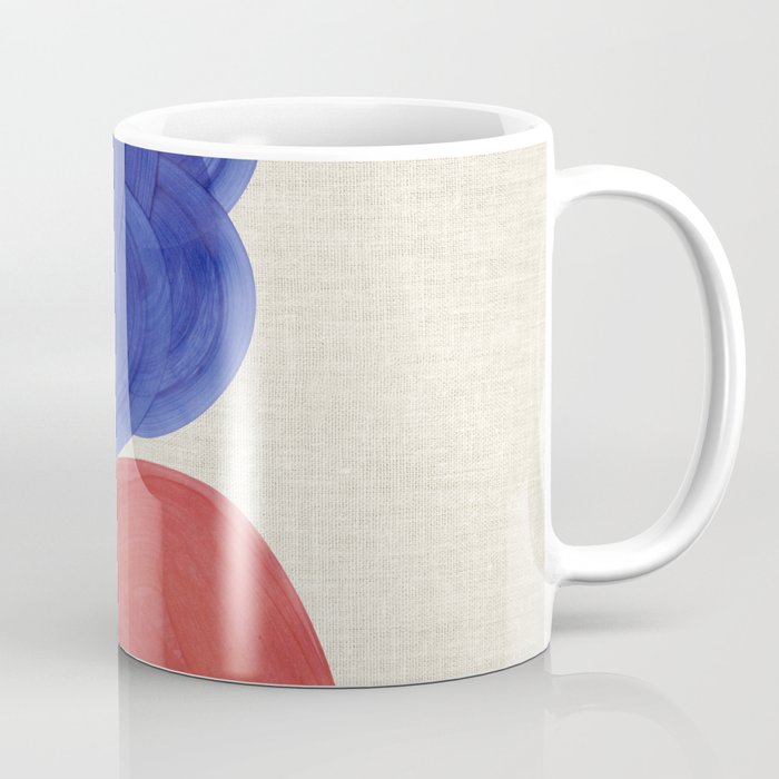 Blue Rain Clouds Coffee Mug Gallery Image 1