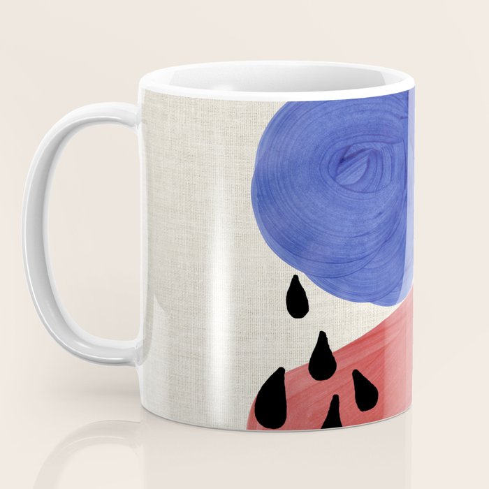 Blue Rain Clouds Coffee Mug Gallery Image 3