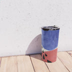 Blue Rain Clouds Travel Mug Gallery Image 4