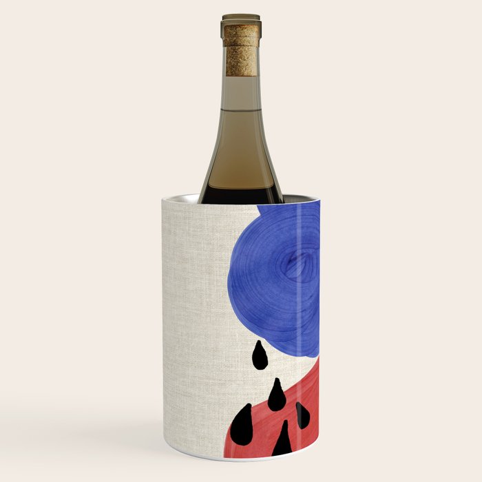 Blue Rain Clouds Wine Chiller Gallery Image 2