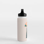 Quirky retro palm trees Water Bottle Gallery Image 3
