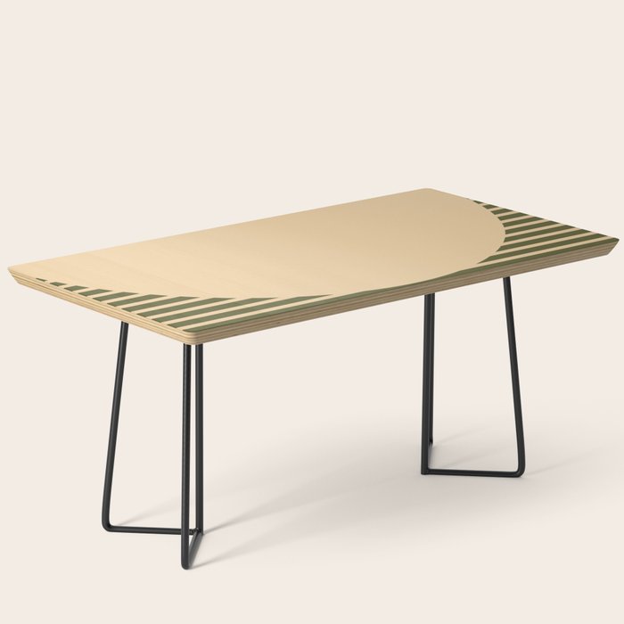 Geometric Spring Abstract - Pantone Warm color Coffee Table Gallery Image 1
