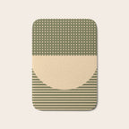 Geometric Spring Abstract - Pantone Warm color Bath Mat Gallery Image 1