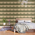 Geometric Spring Abstract - Pantone Warm color Wallpaper Gallery Image 3