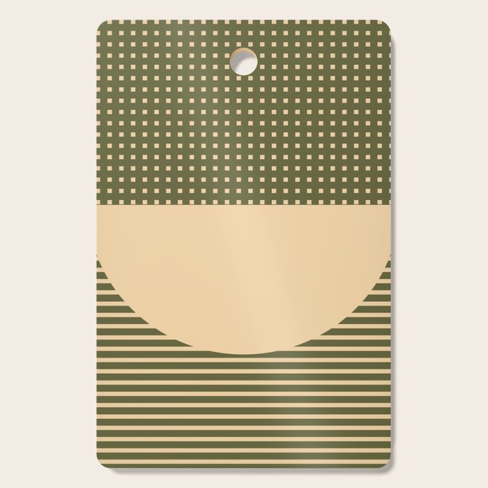 Geometric Spring Abstract - Pantone Warm color Cutting Board Gallery Image 1
