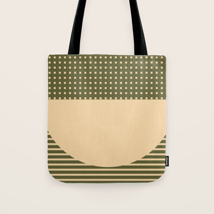 Geometric Spring Abstract - Pantone Warm color Tote Bag Gallery Image 1